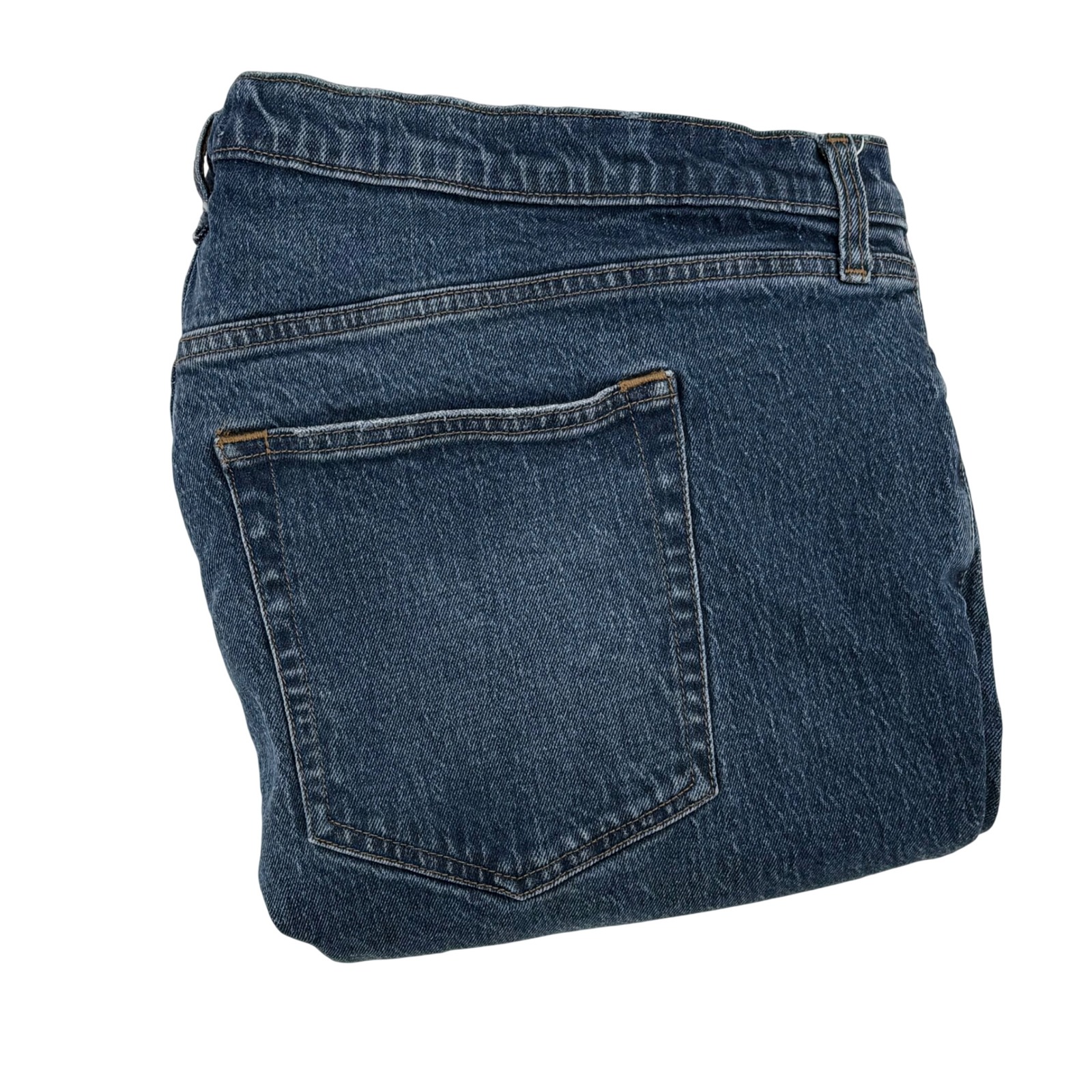 Abercrombie & Fitch The 90s Straight Ultra High Rise Blue Denim Jeans 37 24r